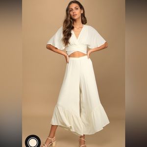 NWT LuLu’s Two Piece Jumpsuit